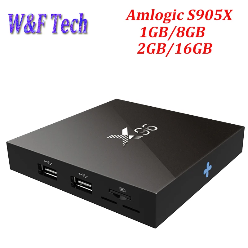 10 шт. X96 2G 16G Amlogic S905X Smart Android TV Box 6 0 Quad Core 1 Гб 8 2 4G WIFI HD 4K * 2K медиаплеер смотреть фильмы