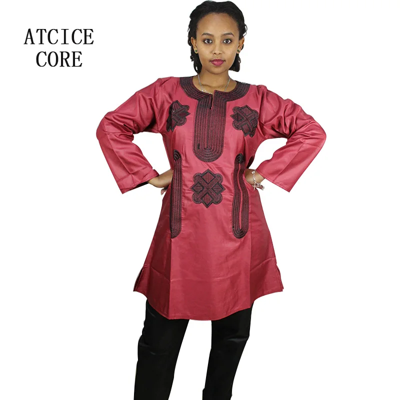 Бесплатная доставка Новые африканские платья bazin с вышивкой топ брюками| |