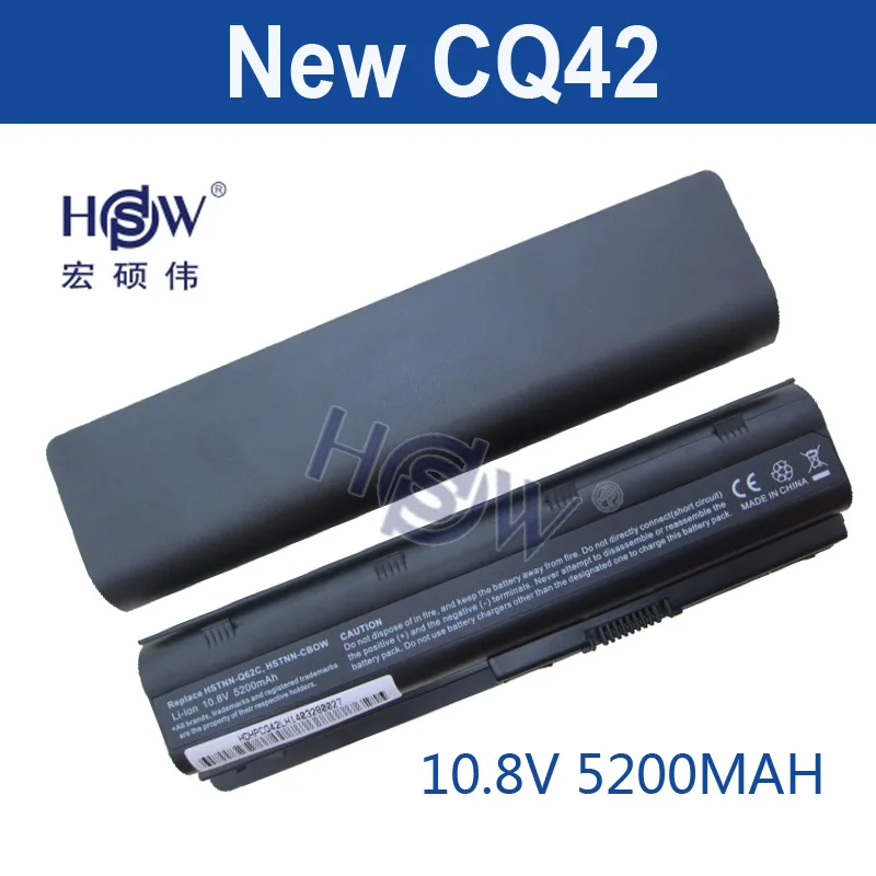 6 Cells Laptop Battery For HP Pavilion DV3 DM4 DV5 DV6 DV7 G4 G6 G7 CQ42 CQ32 G42 G62 G72 MU06 593553-001 HSTNN-CBOX HSTNN-Q60C |