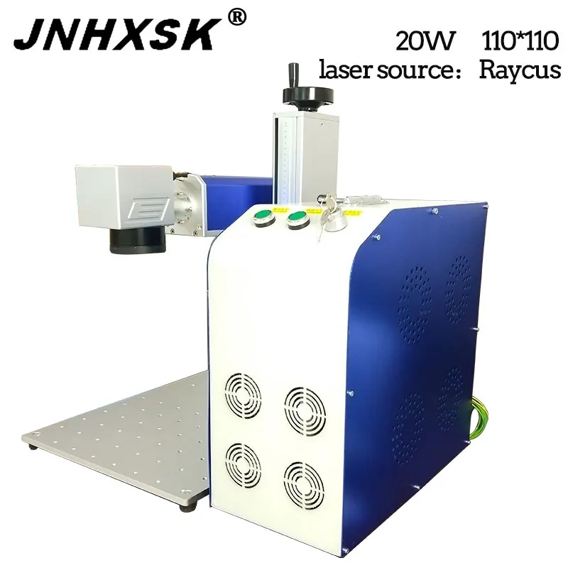 JNHXSK 20W 110*110mm Split Fiber Laser Marking Machine Metal Engraving Upgrade Raycus | Инструменты