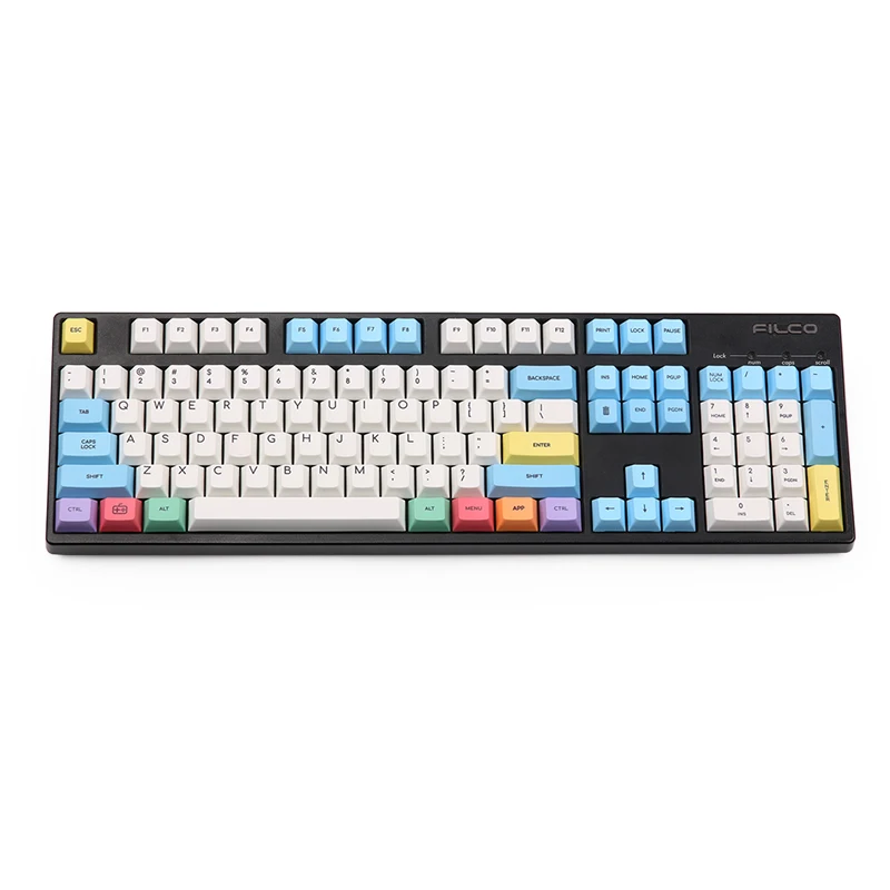 Мел рукав keycap PBT краситель-Sub Вишневый профиль 124 ключей для вишни механическая клавиатура MX fit FC660