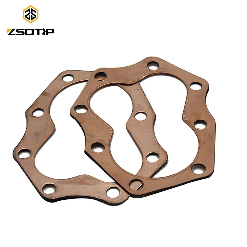 ZSDTRP 2 шт. K750 Урал головка цилиндра Чистая медь прокладки M1/M72/R71 костюм баварский двигатель запчасти