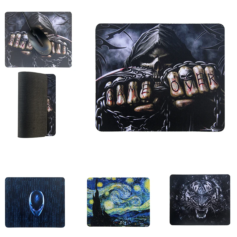 Prints Rubber Mouse Pads Small Size Desktop Laptop Computer Laser Pad Gamer Gaming Trackball Non-slip Slim Mat | Компьютеры и офис