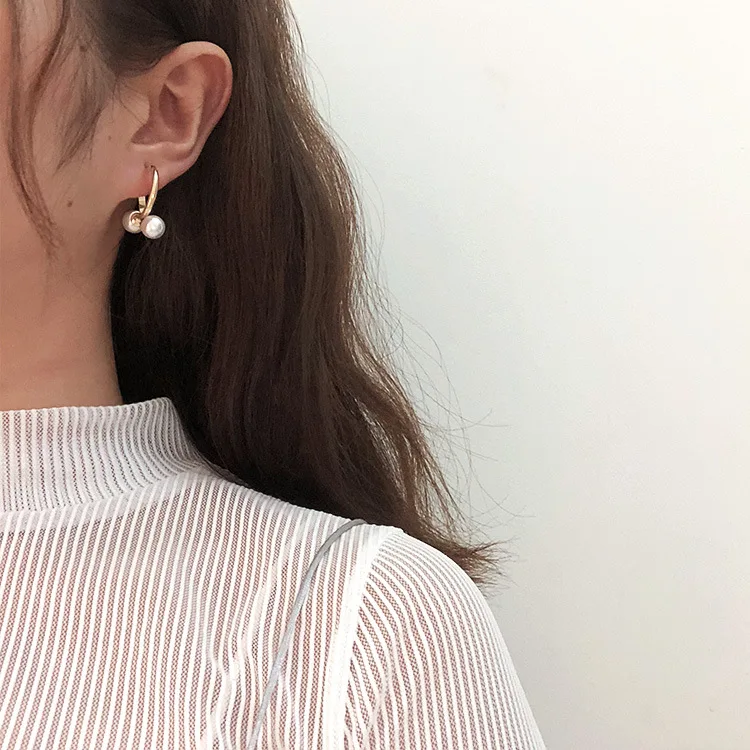 925 Серебряные серьги для Для женщин неправильные геометрические искусственный