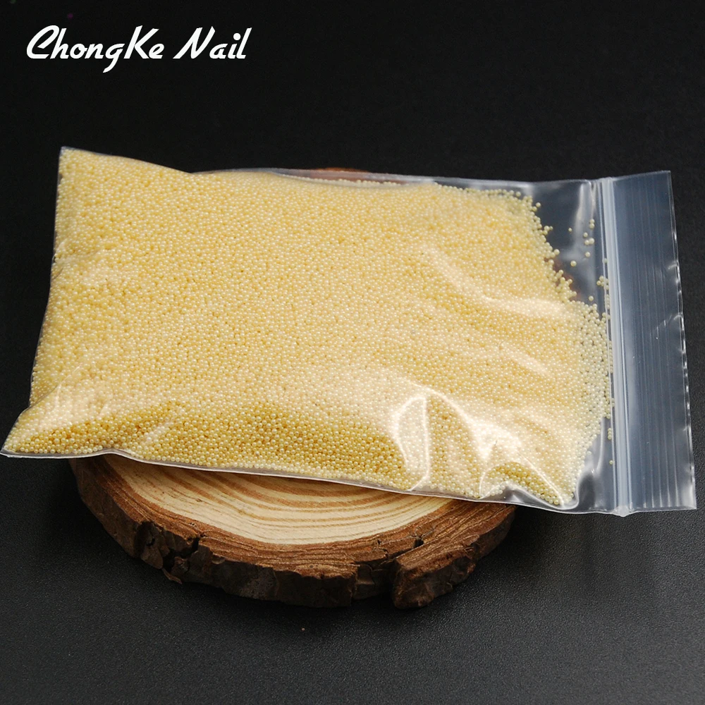 

Caviar Beads 0.6mm-0.8mm Cream Color 50g Shine Multicolor Selection Fashion Elements Design Supplies Temptation Mini Bead