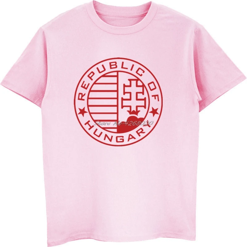 New Men Cotton T-shirt Republic Of Hungary Print Summer Male Short Sleeve O-neck Shirt Cool Tees Tops Fitness Streetwear | Мужская