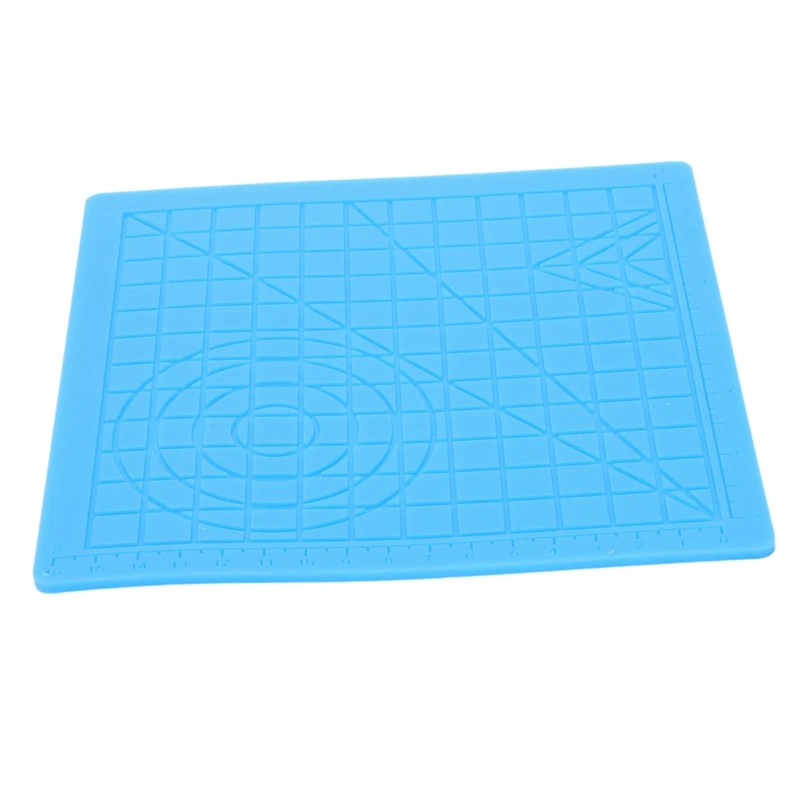 3D Pen Mat Silicone Design Kit With 2 Finger Caps Printing Basic Template Drawing Tools | Компьютеры и офис