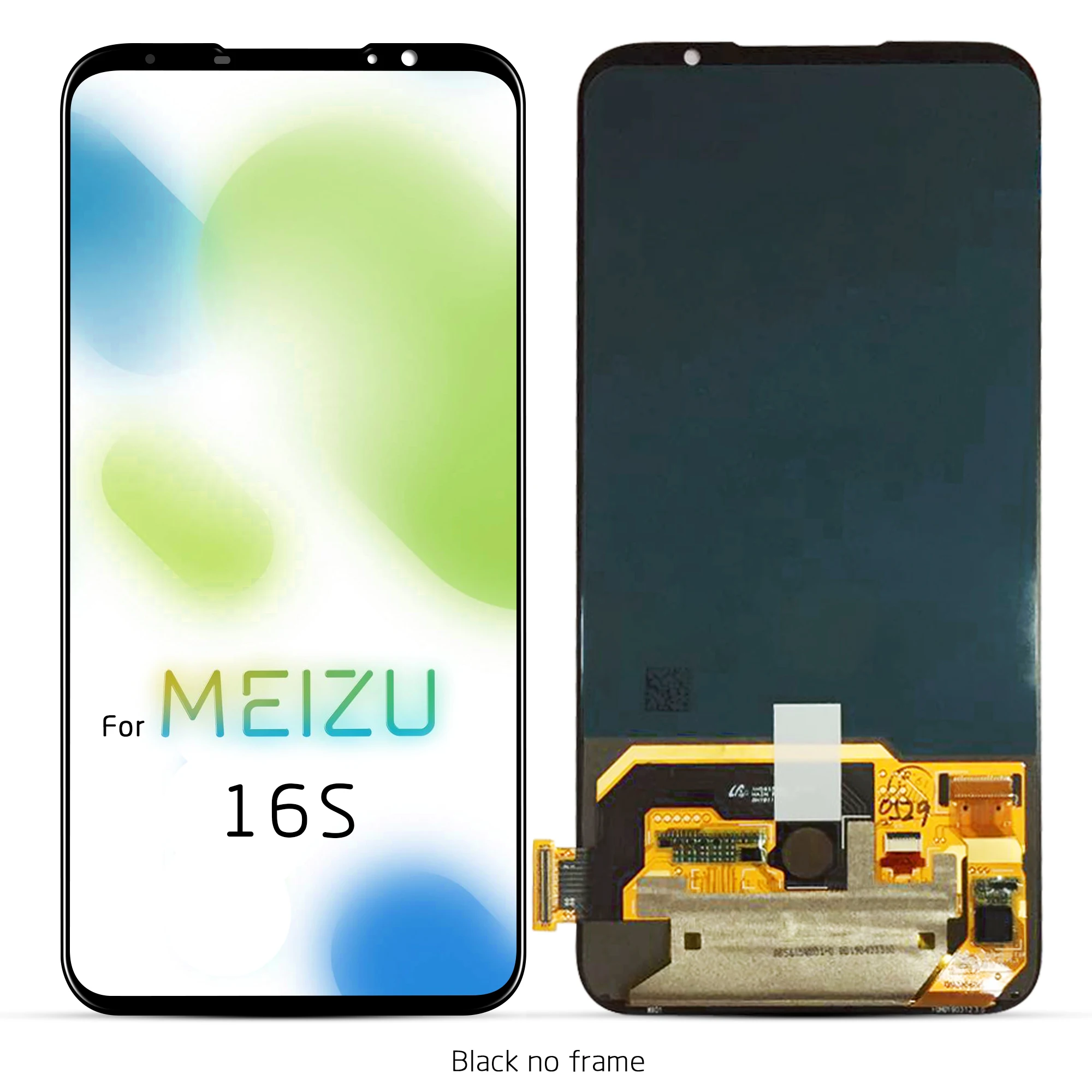 Для 6," Meizu 16 S 16 S ЖК-экран+ Сенсорная панель дигитайзер для Meizu 16 S AMOLED ЖК-дисплей