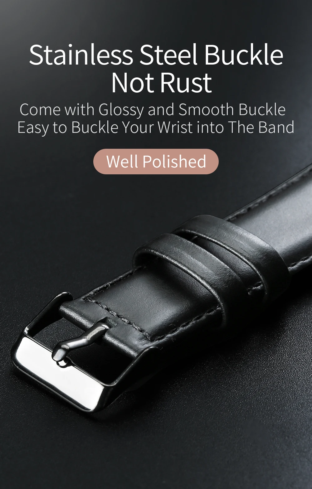 Ремешок DUX DUCIS из натуральной кожи для часов Apple Watch серии 4 3 2 1 ремешок из натуральной кожи Пряжка для Iwatch 44 40 42 38 мм