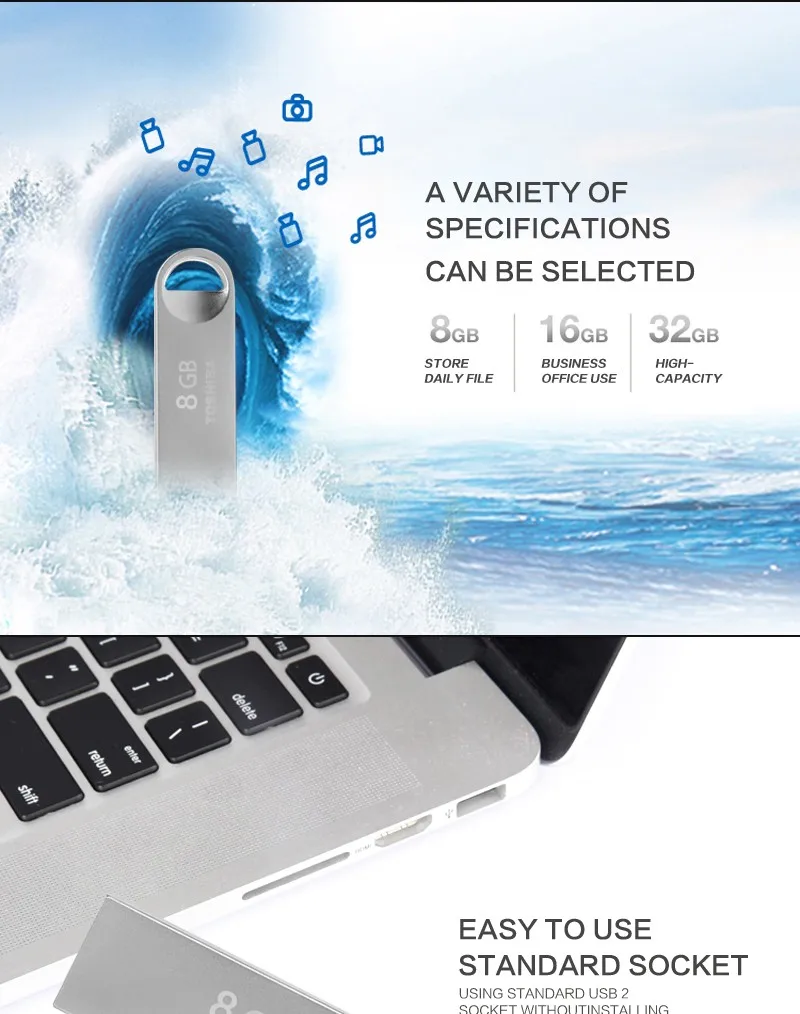 Toshiba USB флеш-накопитель 16 ГБ USB2.0 TransMemory-mini usb флэш-накопителями качество Memory Stick 16 г usb накопитель