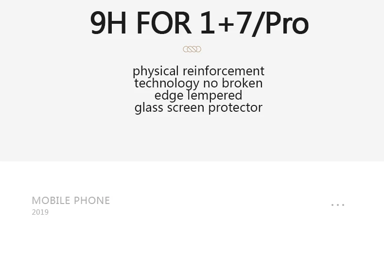 Oneplus 7 pro стекло закаленное Полное покрытие one plus 7 Защита экрана черная Передняя защитная пленка MOFi 1+ 7 стеклянная пленка