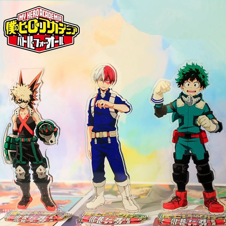 My Hero academic Midoriya Izuku bakugou katsuki фигурка на акриловой подставке настольная коллекция