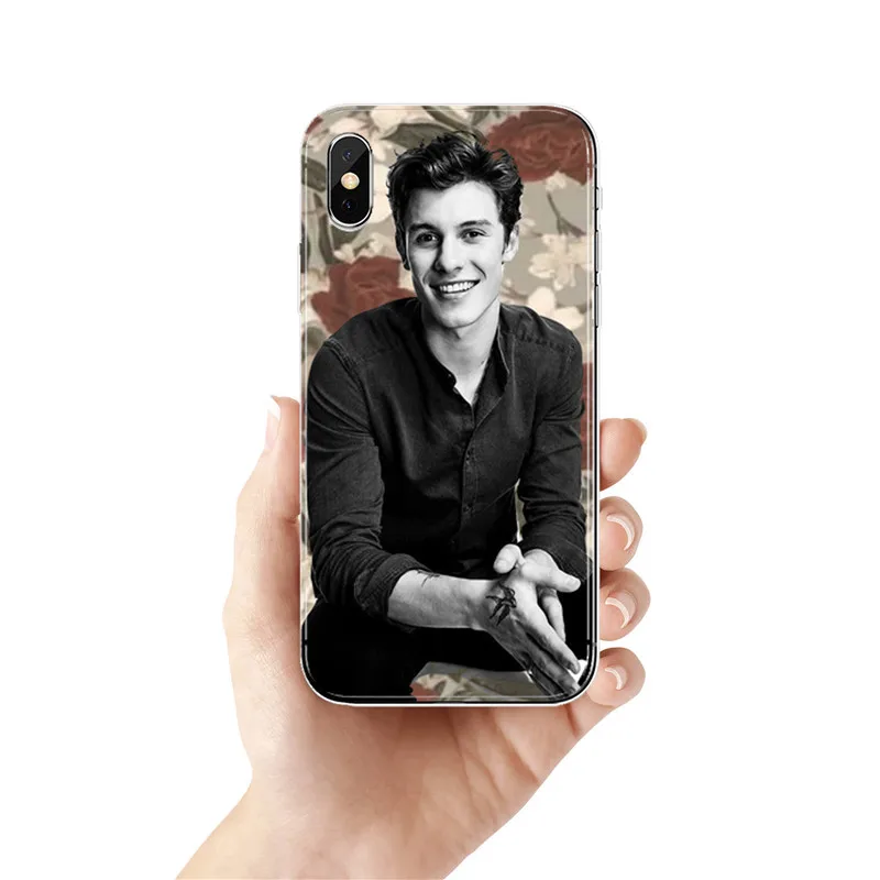 TPU Шон Мендес в моей крови Молодежные caso de телефоны para o iphone X XR XS Max 8 7 6S плюс 5S Чехлы de телефоны Borda Fundas Coque - Цвет: TPU