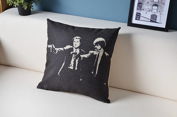 

FILM "Pulp fiction" Pillow cover Linen cushion cover for office Home Decor sofa cushions