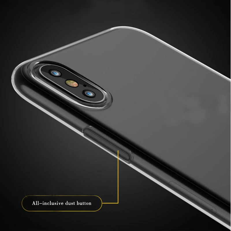 Тегеран прозрачный термопластичный полиуретан силиконовый чехол для iPhone XS MAX XR 6 7