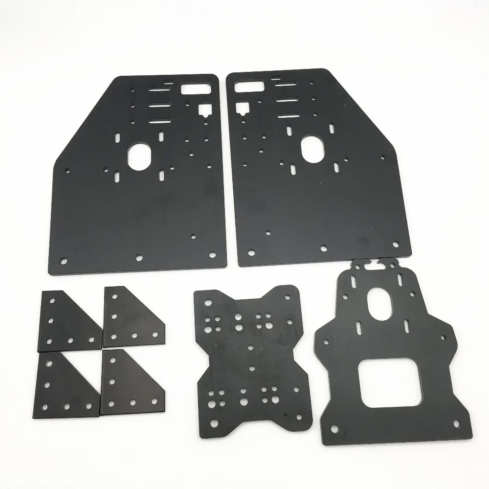 Funssor 1 компл.* Маршрутизатор OX cnc портальные пластины+ 28 шт. Твердые V слот колеса 13 эксцентриковые прокладки