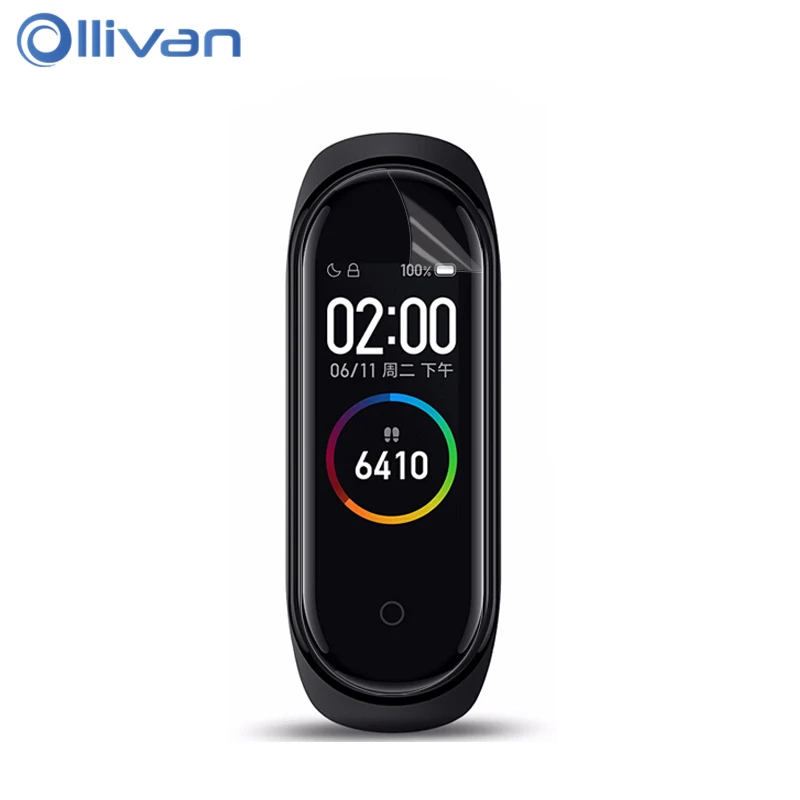 Мягкая защитная пленка OLLIVAN Nano для Xiaomi mi Band 4, защитная пленка для экрана с защитой от царапин mi Band 4, аксессуары для экрана