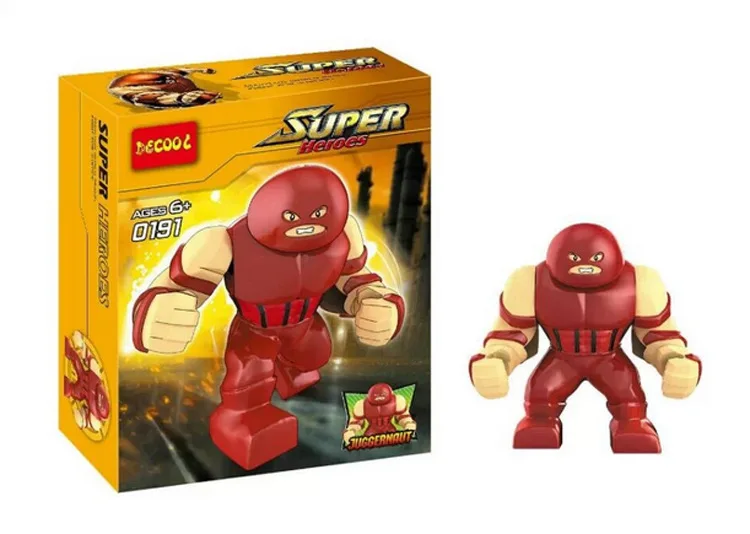 Decool 0191 строительные блоки Marvel Супер Герои Мстители Фигурки игрушки большие
