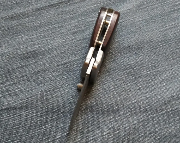 57HRC нож из дамасской стали ручной работы складной карманный уличный портативный