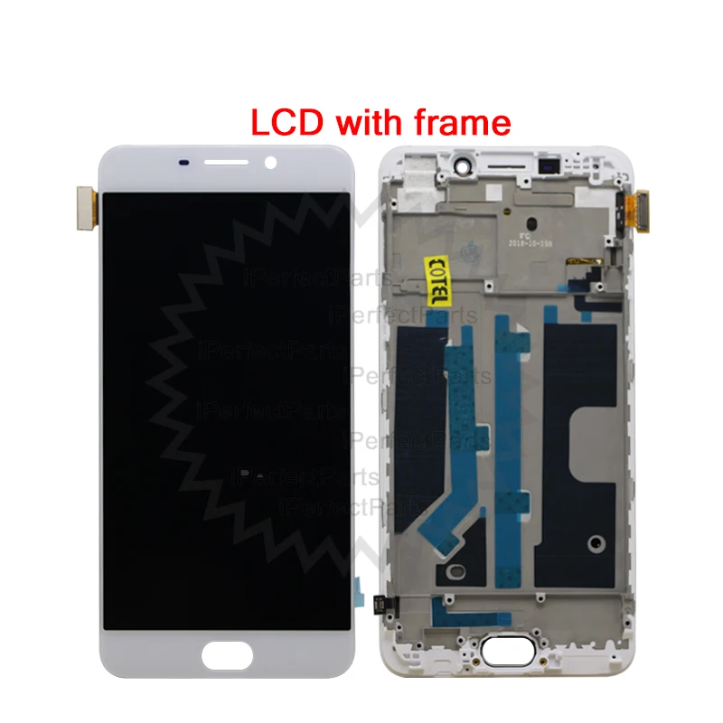100% протестированный 5 &quotдля OPPO R9 R9m R9tm X9009 ЖК экран + сенсорный дигитайзер с рамкой