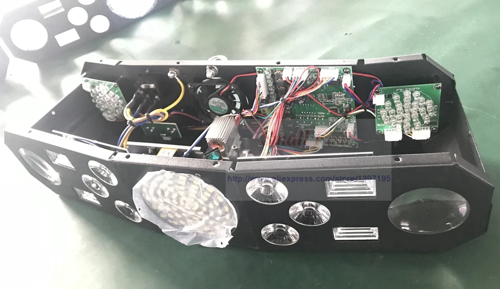 5в1 DJ лазерный сценический светильник полноцветный RGB или 48 RG узоры проектор 4X3 Вт УФ CREE одноцветный светодиодный сценический светильник ing