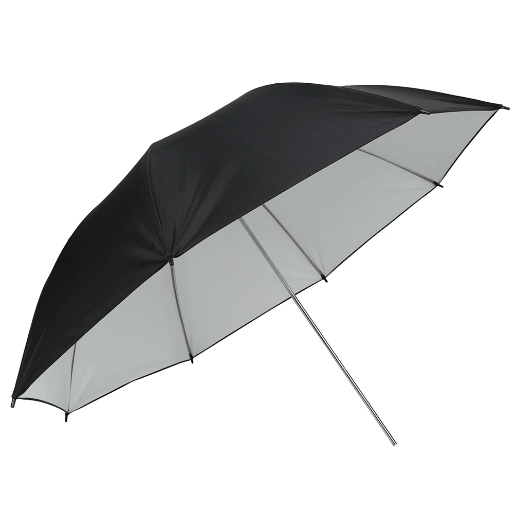 43&quot/109cm Studio Umbrella Black &amp White Rubber Cloth Stainless Steel Photography Reflective Photo Accessories | Электроника