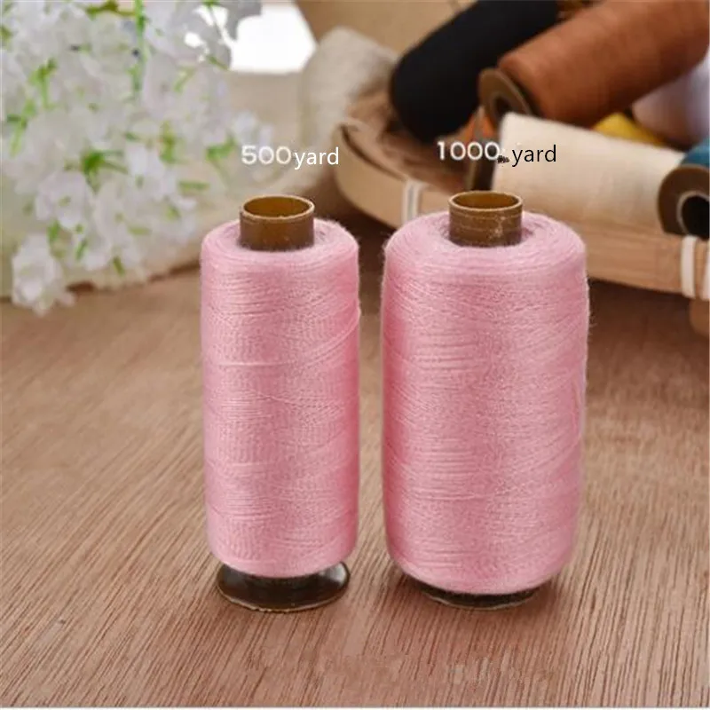 Лидер продаж швейная нить 24 разных цветов 1000 ярдов каждая как сделай сам