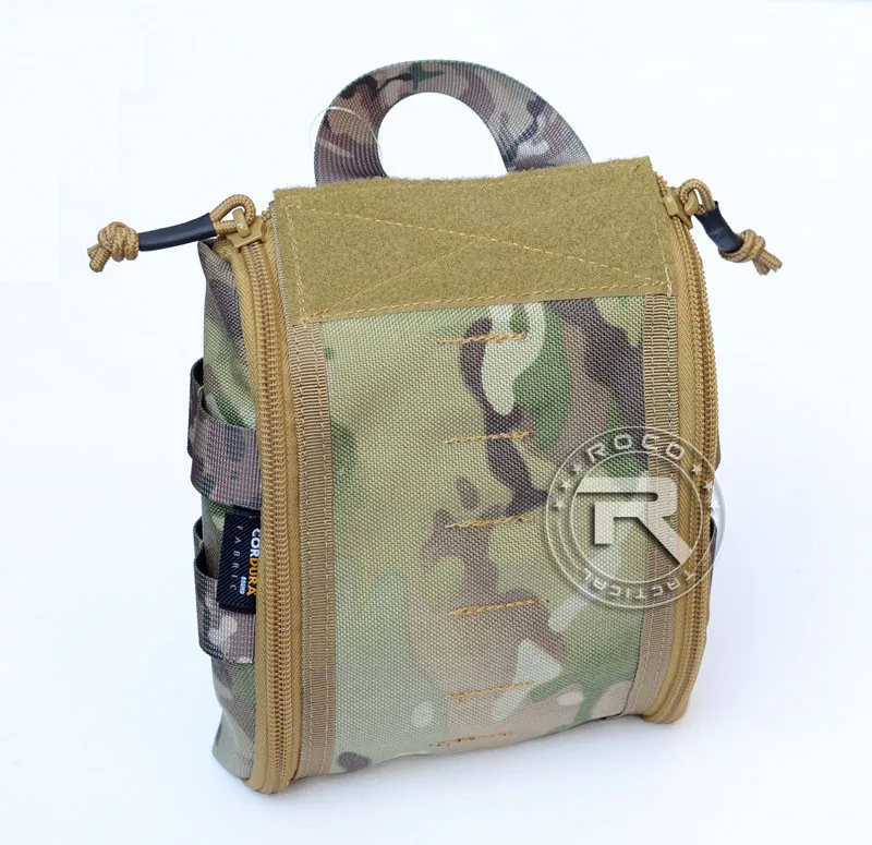 ROCOTACTICAL Открытый аварийный военный Медицинский Мешок Molle EMT Тактический медицинский пакет первой помощи сумка из Cordura 1000D нейлон