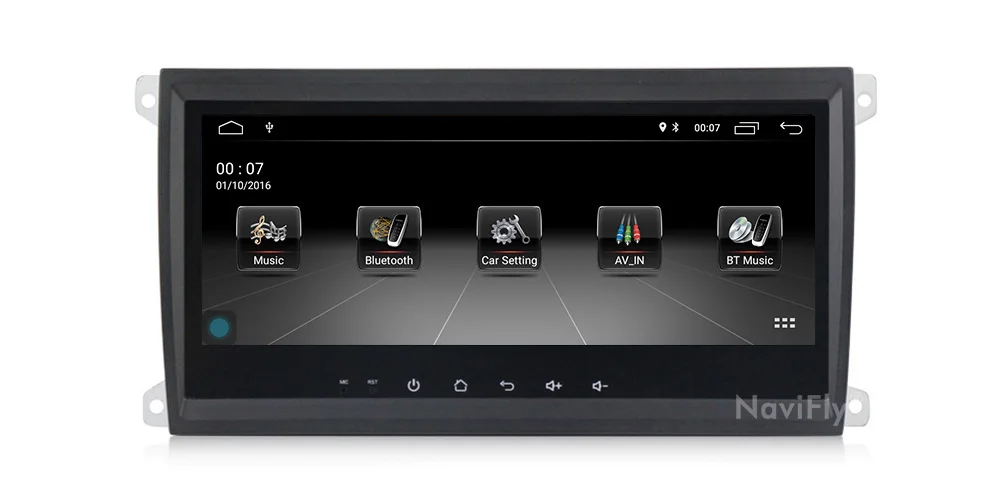 NaviFly 8,8 ''Android 9,1 автомобильный DVD мультимедийный плеер gps навигация для Porsche Cayenne 2003-2010 радио fm стерео головное устройство