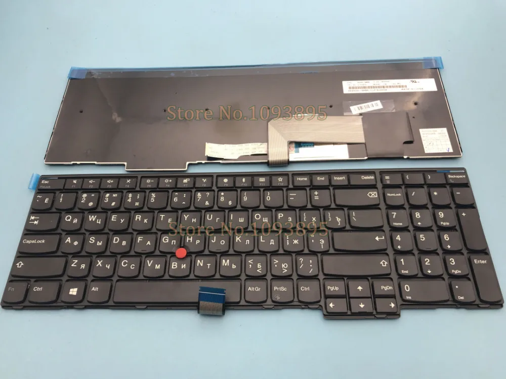 Новая русская клавиатура для lenovo IBM Thinkpad E540 E545 E531 T540 T540P серии ноутбука черная