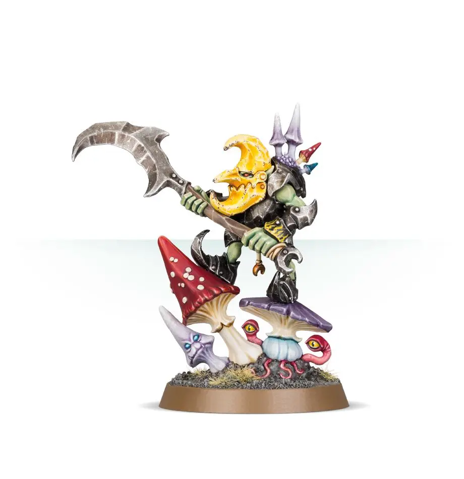 Greenskins gloombly Gitz Loonboss полимерные модельные Биты|Игровые фигурки и трансформеры| |