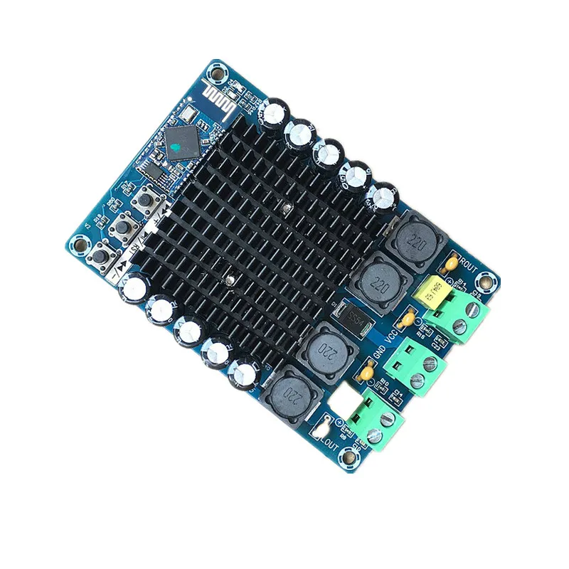 XH-A102 New 4 1 HD Bluetooth TDA7498 DC12-24V 100W + Плата цифрового усилителя высокой мощности |