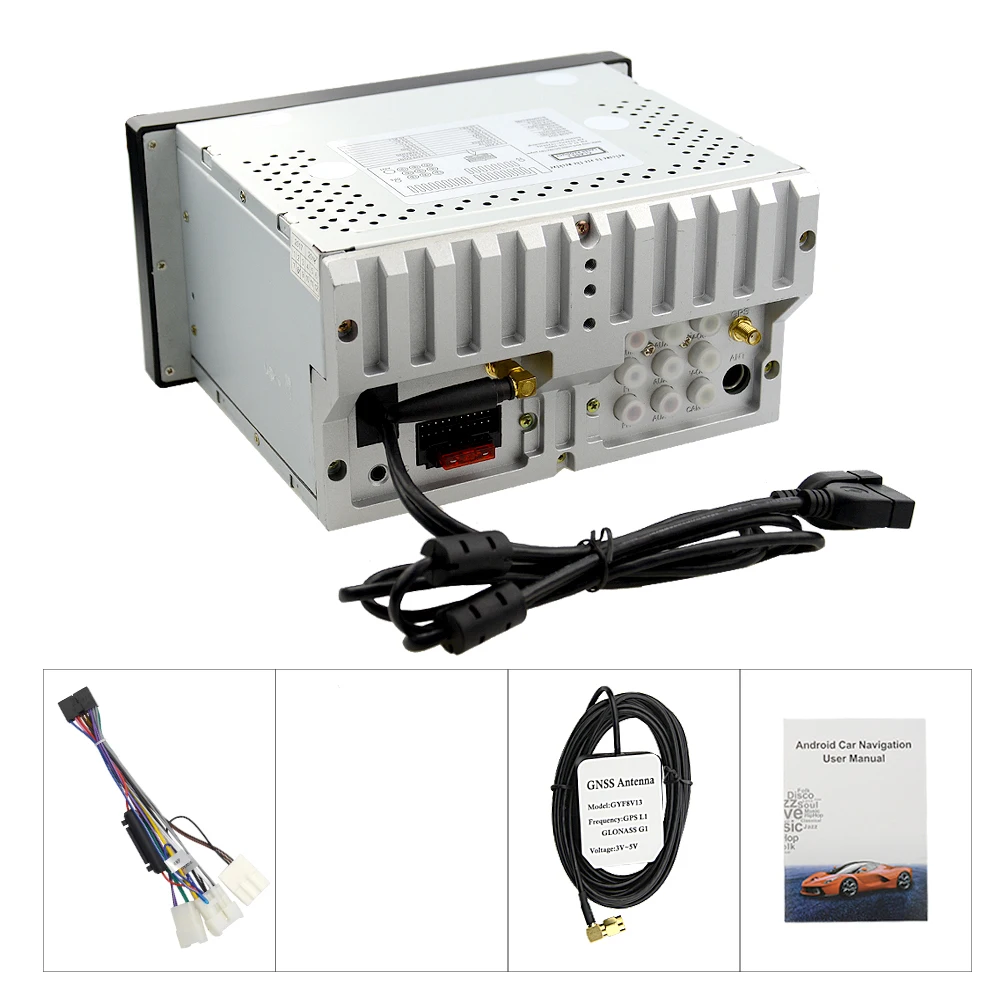 EKIY 7 ''IPS 2Din TDA7851 Android 9 0 Автомобильный DVD радио плеер Мультимедиа GPS навигация для