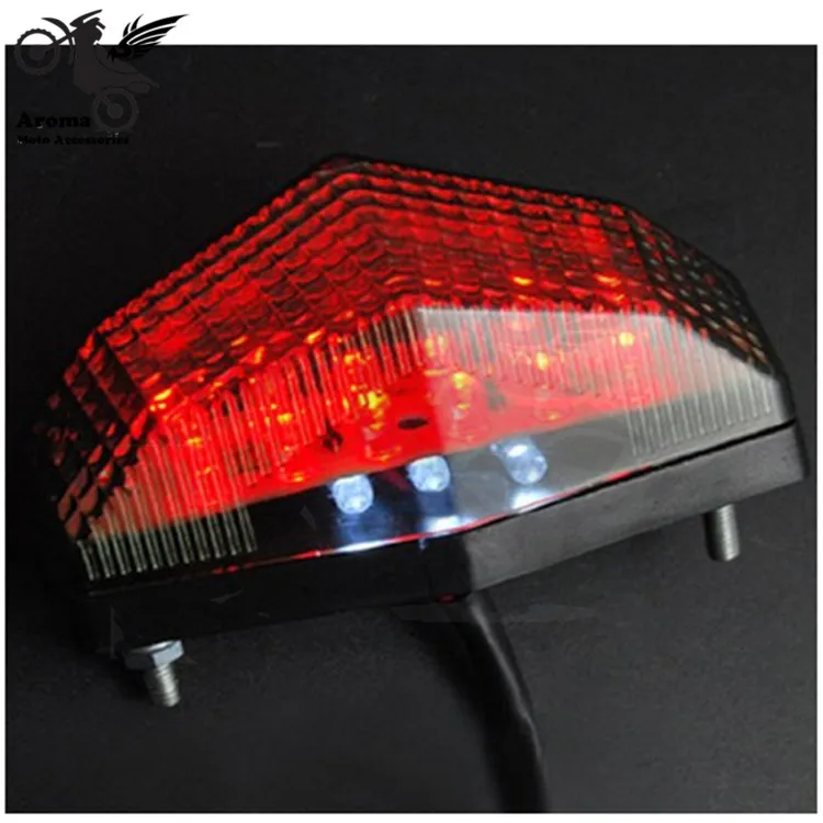 Фонарь стоп-сигнал для мотоцикла Универсальный светодиодный Кросса вездехода