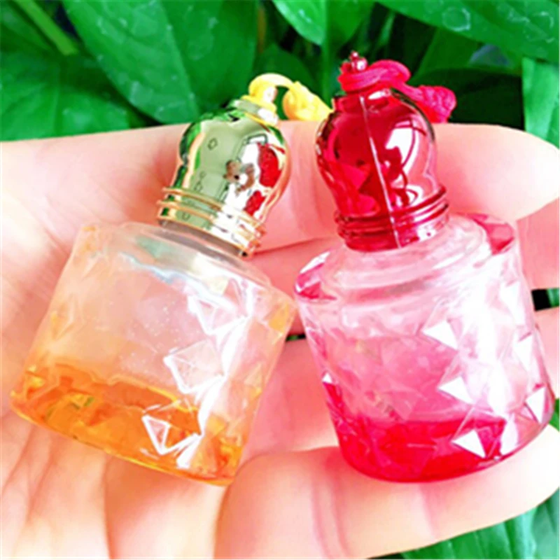 8ml Color New Water Cube Glass Roll On Perfume Bottle 100pcs/lot