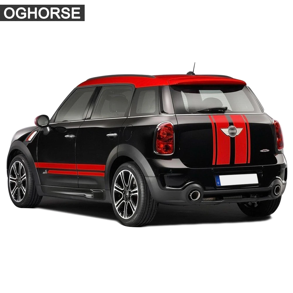 Капюшон + Магистральные двигателя задняя сторона полосы автомобиль Стикеры