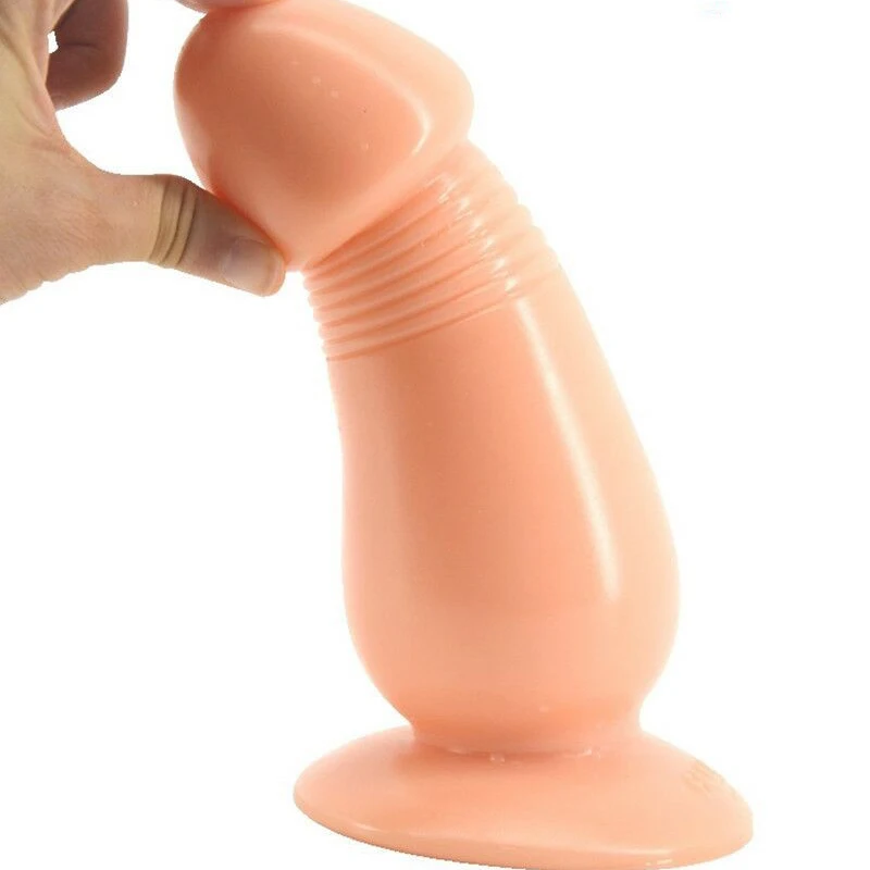 Mushroom Sucker Large Dildo Anal Plug Massage Butt Big Soft Silicone Penis Female Vagina Stimulating Sex Toys |