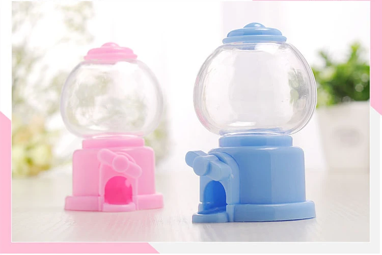 Creative Cute Sweets Mini Candy Machine Bubble Dispenser Coin Bank Kids Toy Warehouse Price Birthday Gift