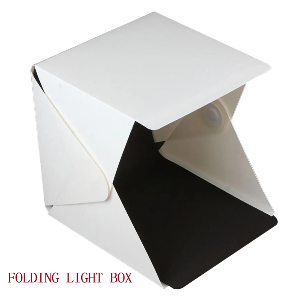 

Photo Studio Folding Mini Studio LED Lighting Box Photographic LED Light Tent for Phone Camera Photo