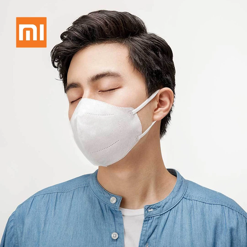 20 шт./лот Xiaomi Mijia Airpop 0 4 мм тонкий легкий ветер одежда маска удобные 2 3g эластичный