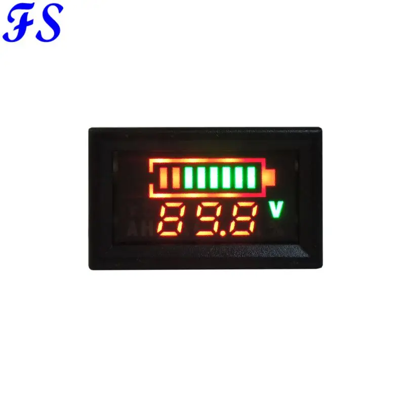 12 В свинцово кислотный литиевый светодиодный вольтметр измеритель напряжения