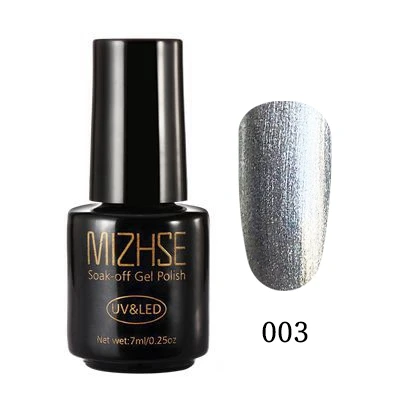 ZZY003 MIZHSE голографический Гель-лак 102 цвет Светодиодный УФ-гель Платиновые блестки художественный Гель-лак для ногтей блестящая Лазерная блестка серебро золото бриллиант - Цвет: ZZY003