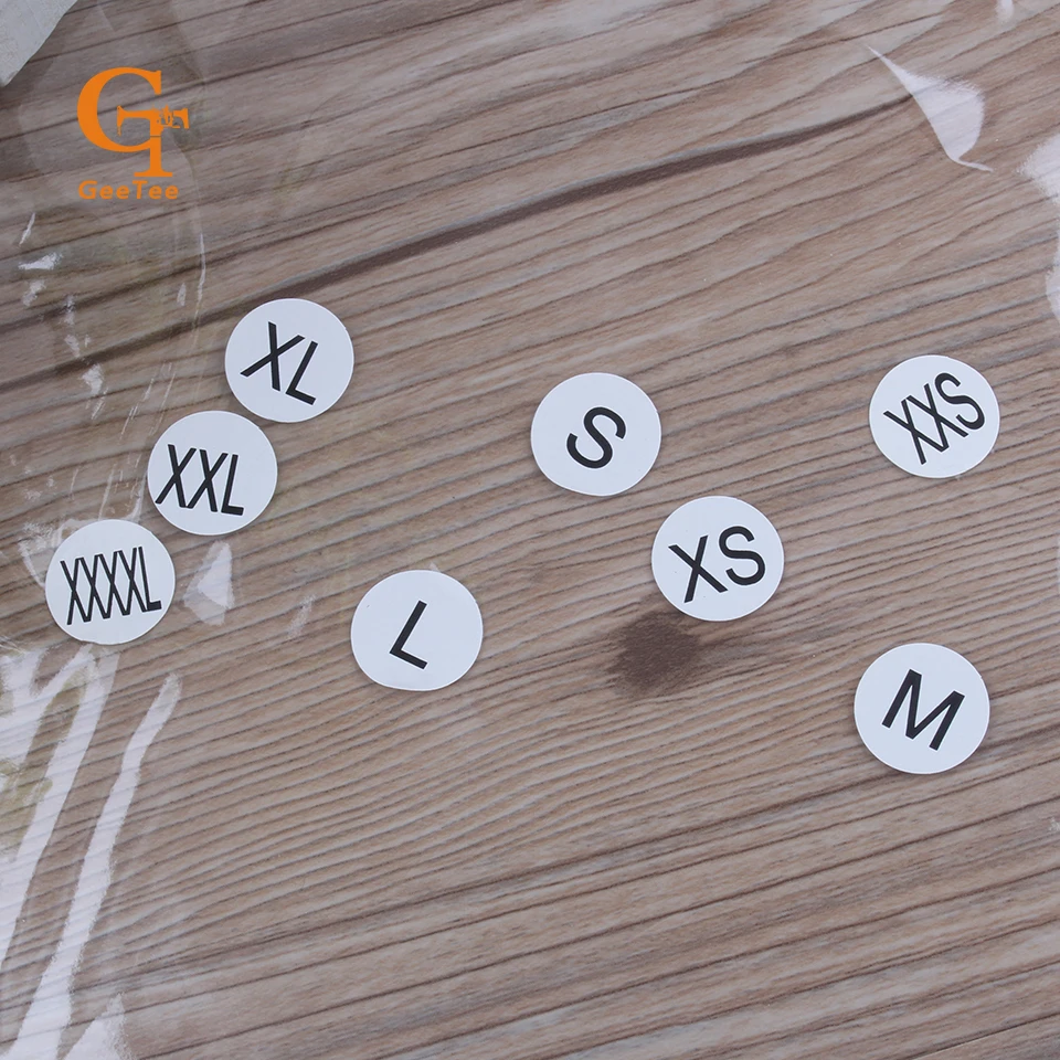 XS s M L XL XXL XXXL круглая самоклеящаяся одежда размер одежды стикер s, ярлыки размера одежды, Наклейка круглая наклейка размера