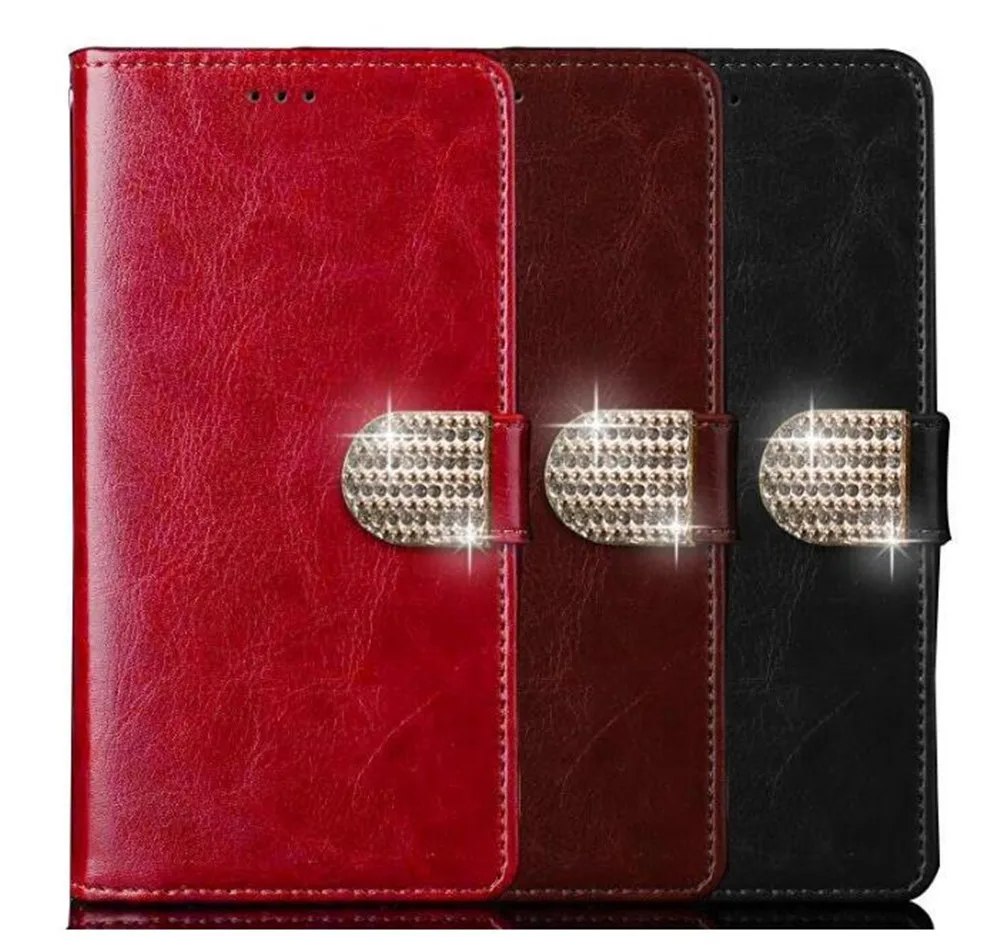 Роскошный чехол-бумажник из искусственной кожи чехол для Vertex Impress Disco лес риф тигр