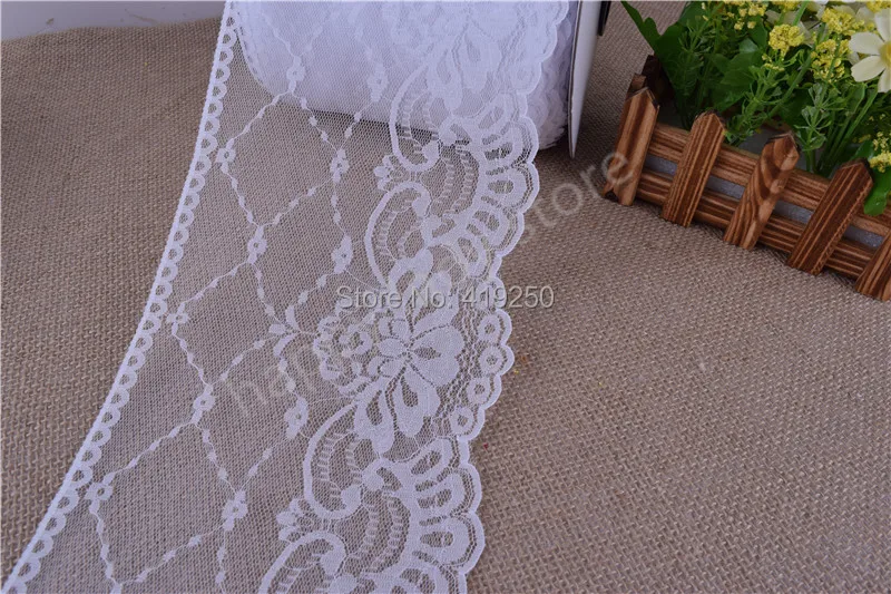 30 ярдов ширина 16 см Высококачественная сетка для рукоделия кружевная отделка