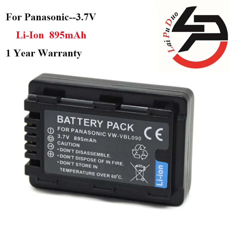 Новый запасной аккумулятор для фотоаппарата 895 мАч для фотовспышки