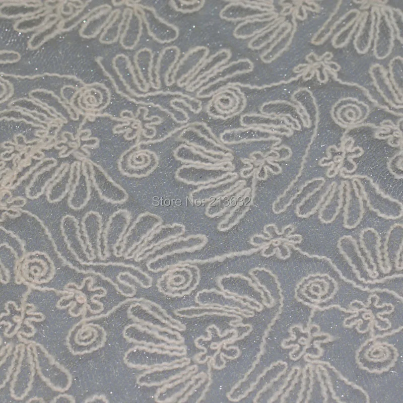 POd16-4A textile stock garments embroidery fabric wholesale computer factory lace sewing machine tulle yarn | Дом и сад