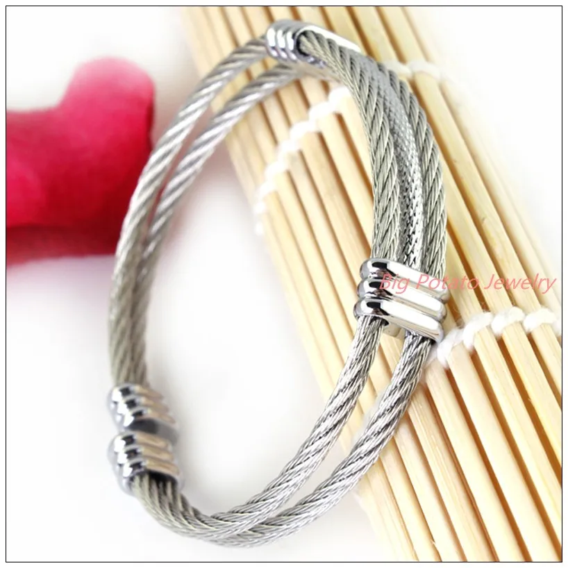 Новинка очаровательные ювелирные изделия 316L из нержавеющей стали серебряного