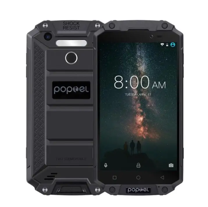 Original Poptel P9000 Max 5.5 Inch FHD MTK6750 Octa Core IP68 Waterproof 4GB 64GB 9000mAh OTG Fast Charge 13MP NFC 4G SmartPhone | Мобильные