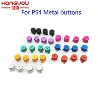 60sets universal metal bullet buttons thumbstick cap for ps4 for dualshock 4 for xbox controller analog joystick stick module